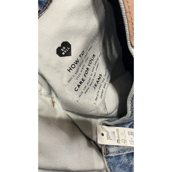 Madewell The Perfect Vintage Flare Jeans Size 31 in Tarlow Wash New - Picture 12 of 14